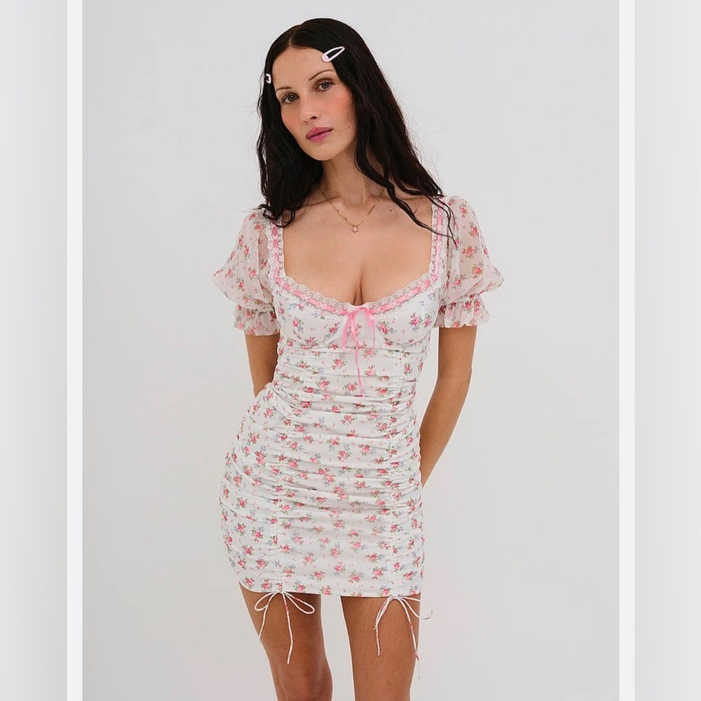For Love and Lemons Robin Slip Dress
